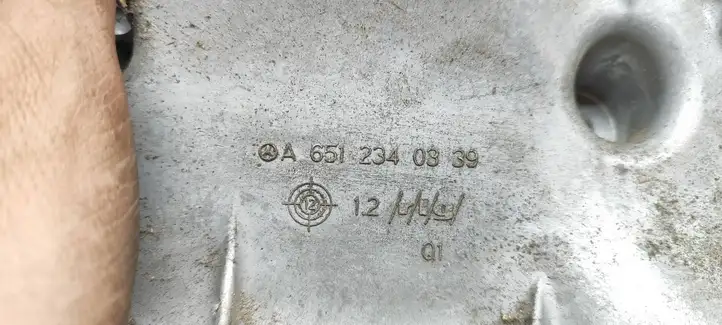 Mercedes-Benz C W204 (2007 - 2014) A6512340839 Кронштейн генератора — фото 3