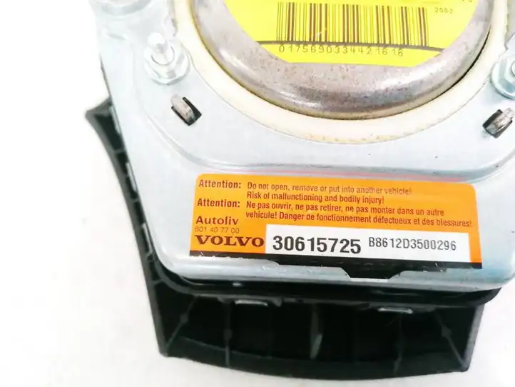 Volvo S40 (2004 - 2007) 30615725 Подушка безопасности руля — фото 3