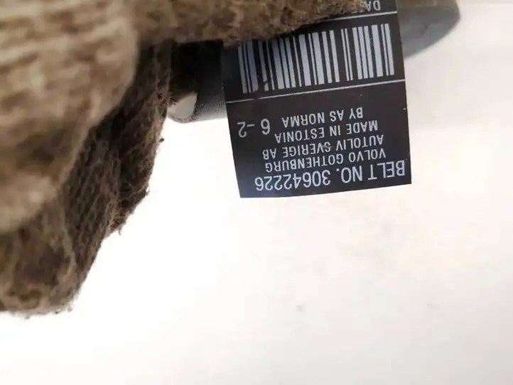 Volvo C30 (2010 - 2013) 30642226 Задний ремень безопасности — фото 3