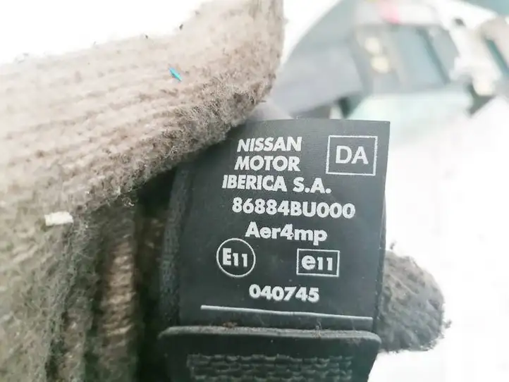Nissan Almera (2000 - 2006) 86884BU000 Передний ремень безопасности — фото 3