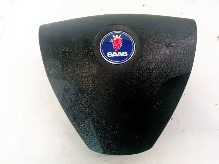 Saab 9-3 Ver2 (2003 - 2007) 12757622 Подушка безопасности руля — фото 1