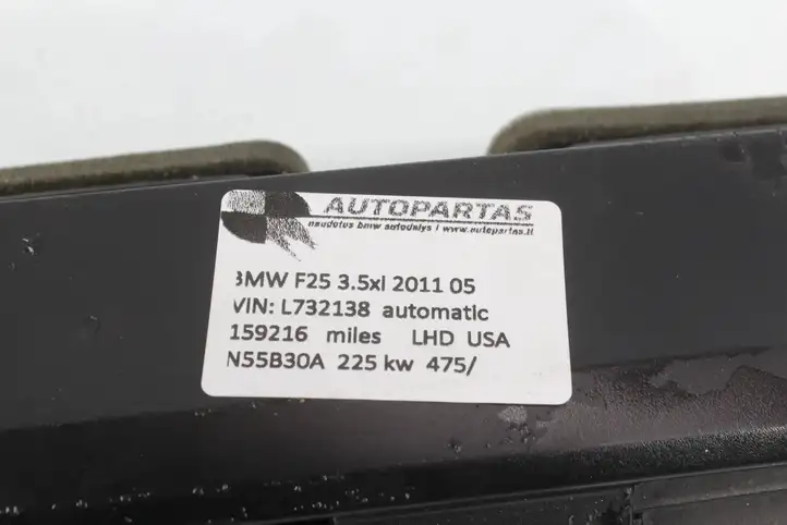 BMW X3 F25 (2010 - 2017) 9184743 Центральный воздушный дефлектор — фото 6