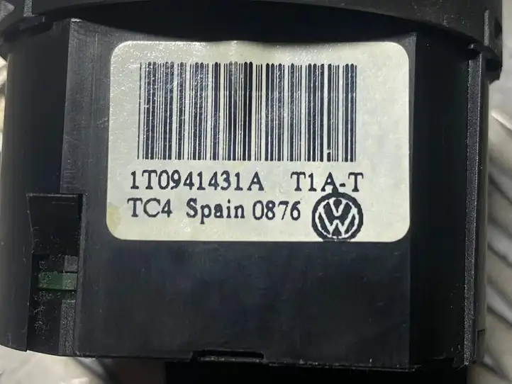Volkswagen Touran I (2003 - 2010) 1T0941431A Включатель фонарей — фото 5