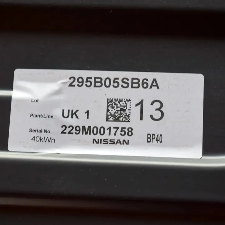 Nissan Leaf II (ZE1) (2017 - ) 295B05SB6A Аккумулятор гибридного / электрического автомобиля — фото 9