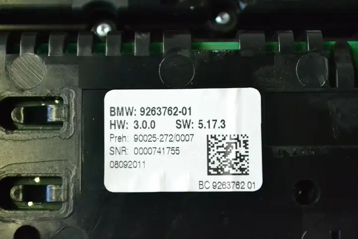 BMW 6 F12 F13 (2010 - 2018) 9263762 Управление климат контролем — фото 6