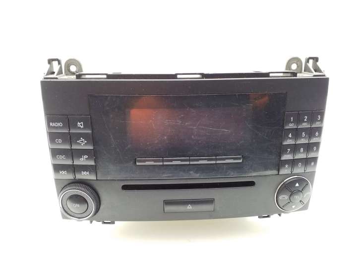 A1698700689 Mercedes-Benz A W169 Radija/ CD/DVD grotuvas/ navigacija