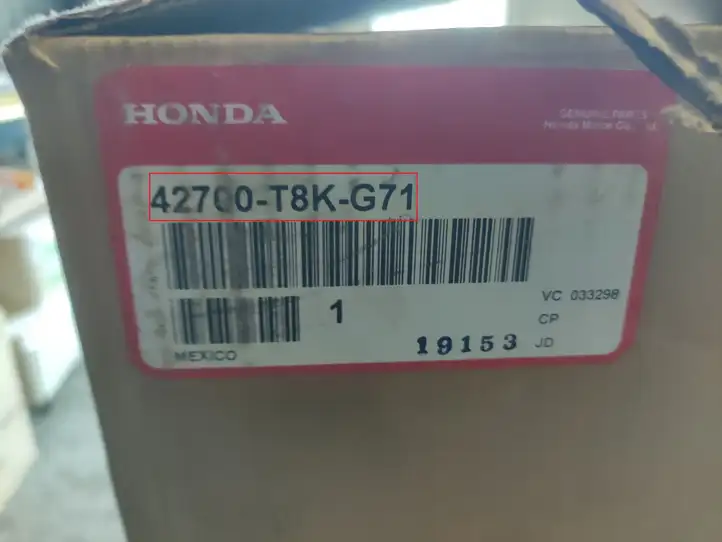 Honda HR-V (2015 - 2020) 42700T8KG71 Легкосплавный колесный диск R17 — фото 5