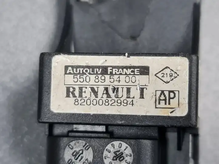 Renault Scenic I (1996 - 2003) 550895400 Датчик удара SRS — фото 5