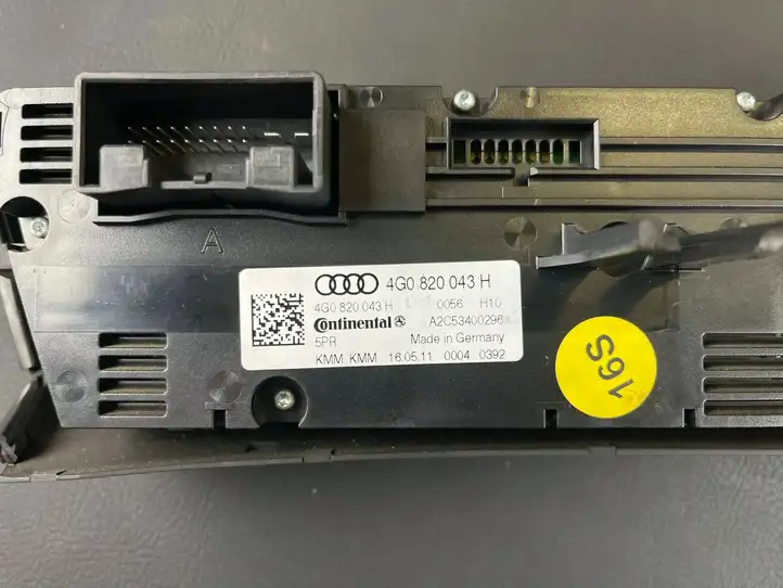 Audi A6 C7 (2011 - 2014) 4G0820043H Блок управления климат-контролем — фото 6
