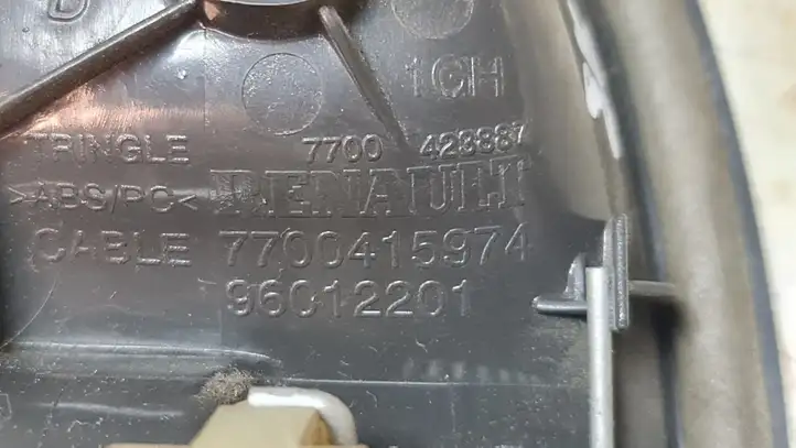 Renault Scenic I (1996 - 2003) 7700415974 Внутренняя ручка задней двери — фото 2