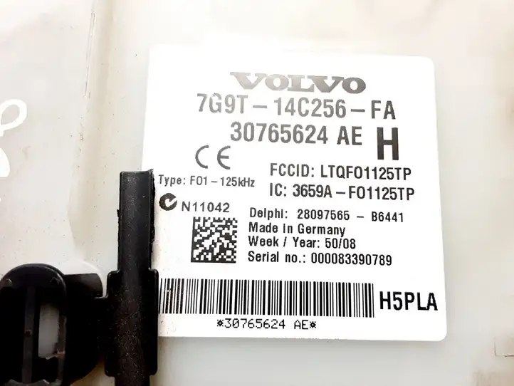 Volvo XC60 (2008 - 2013) 30765624AE Модуль комфорта — фото 4