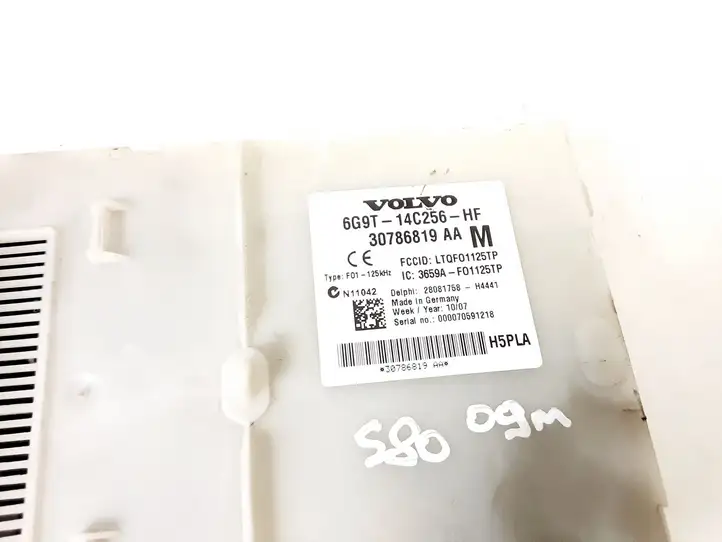 Volvo S80 (2006 - 2009) 6G9T14C256HF Модуль комфорта — фото 4