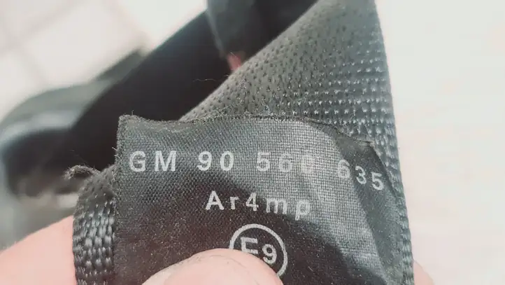 Opel Astra G (1998 - 2004) 90560635 Передний ремень безопасности — фото 4