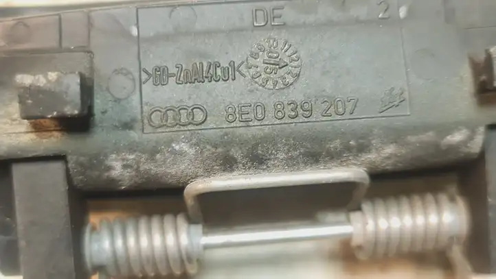 Audi A3/S3 8P (2004 - 2008) 8E0839207 Наружная ручка задней двери — фото 4