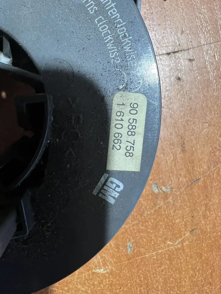 Opel Zafira A (1999 - 2003) 90588758 Контактное кольцо SRS — фото 2