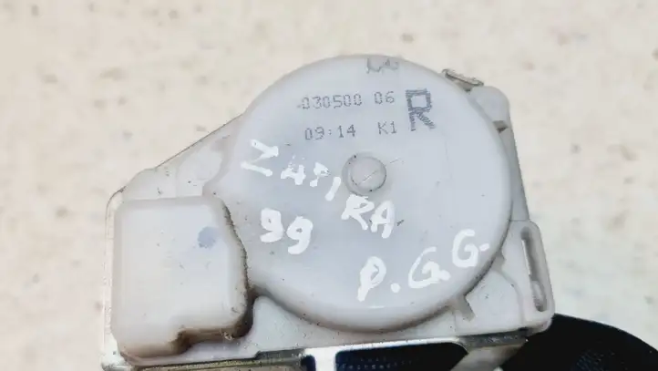 Opel Zafira A (1999 - 2003) 90580906 Ремень безопасности 3-го ряда — фото 3
