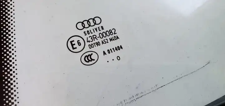 Audi S5 8T (2007 - 2011) Стекло задней двери — фото 2