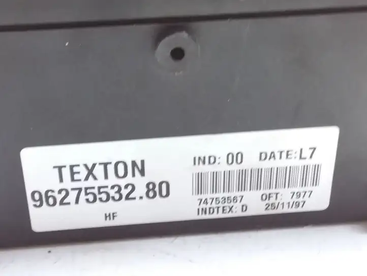 Citroen Xantia (1998 - 2002) 9627553280 Модуль комфорта — фото 5