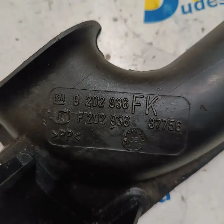 Opel Zafira A (1999 - 2003) F202936 Воздуховоды системы отопления/климатики — фото 3