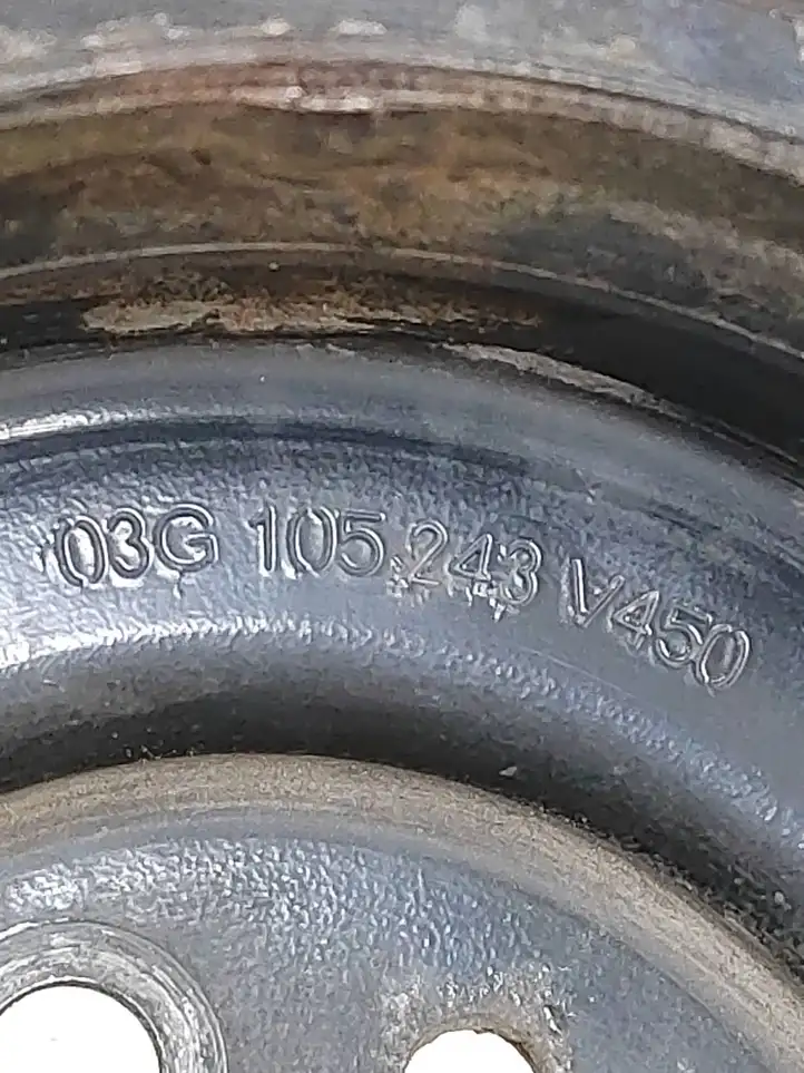 Volkswagen PASSAT B8 (2015 - ) 03G105243 Шкив коленчатого вала — фото 5