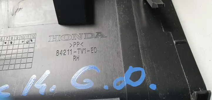 Honda Civic IX (2011 - 2017) Внутренняя отделка заднего порога — фото 3