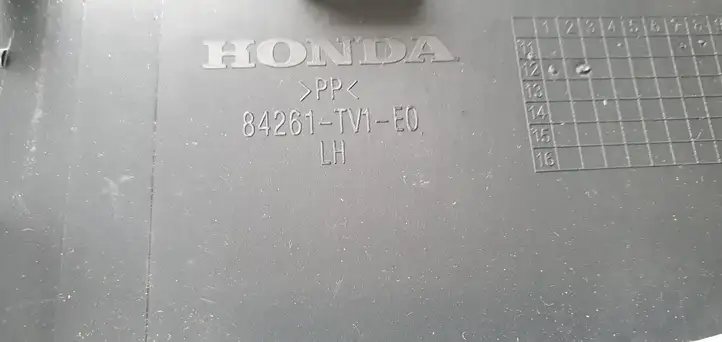 Honda Civic IX (2011 - 2017) Внутренняя отделка заднего порога — фото 4