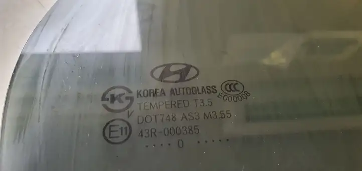 Hyundai Santa Fe (2009 - 2012) Форточка двери — фото 2