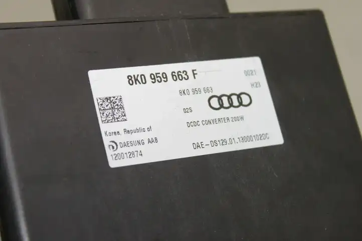 Audi A6 C7 (2011 - 2014) 8K0959663F Преобразователь напряжения — фото 2