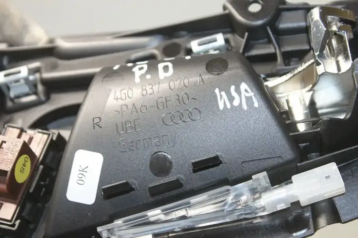 Audi A6 C7 (2011 - 2014) 4G0837020A Внутренняя ручка двери — фото 4