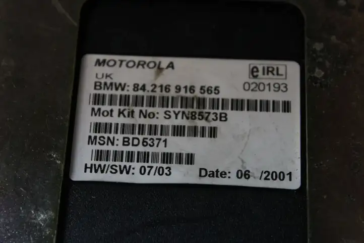BMW X5 E53 (1999 - 2006) 84216907520 Блок управления антеннами — фото 2