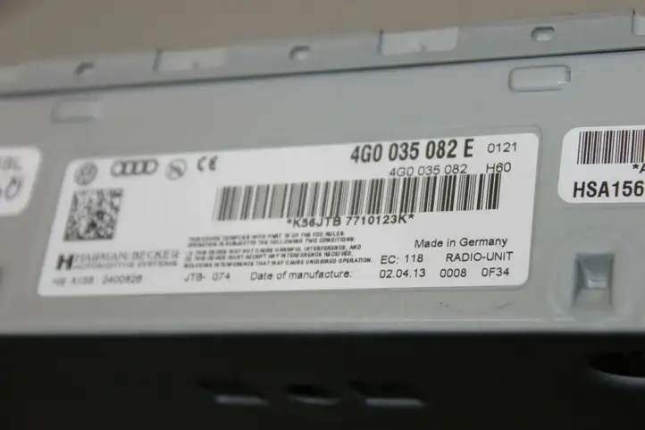 Audi A6 C7 (2011 - 2014) 4G0035082E Магнитола / мультимедийная система — фото 4