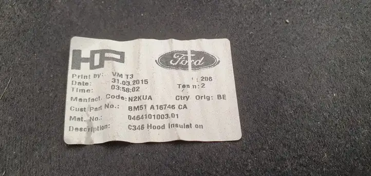 Ford Focus (2011 - 2015) Крышка двигателя декоративная — фото 3