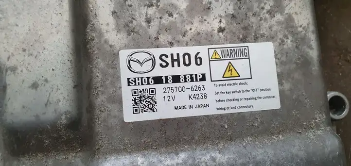 Mazda 6 (2012 - 2015) Блок управления двигателем (ЭБУ) — фото 4