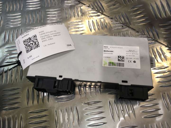 BMW 5 F10 F11 (2009 - 2016)  61359241973901 Модуль блока управления CAS