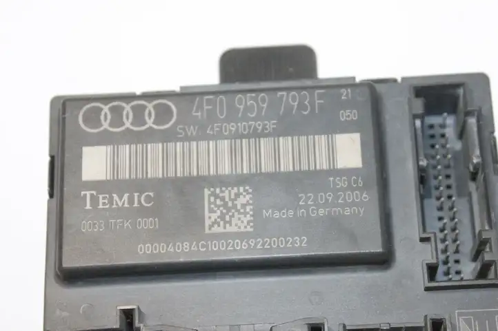 Audi A6 S6 C6 4F (2004 - 2008) 4F0959793F Блок управления дверью — фото 2