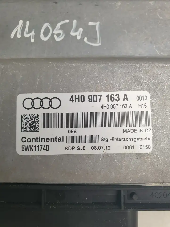 Audi A6 S6 C6 4F (2004 - 2008) 4H0907163B Блок управления АКПП — фото 2