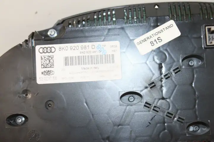 Audi A4 S4 B8 8K (2007 - 2011) 8K0920981D Спидометр — фото 5