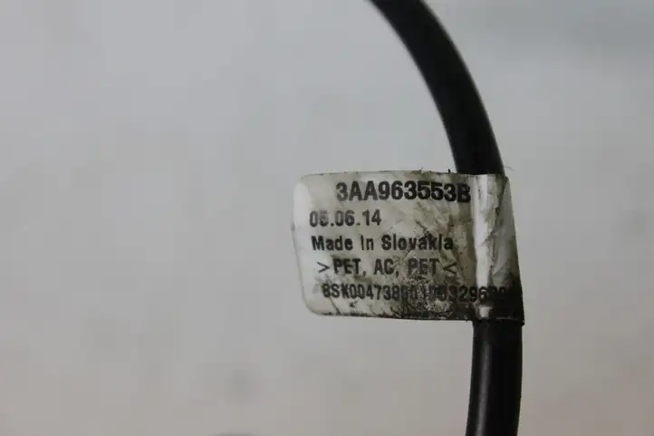 Volkswagen PASSAT B7 (2011 - 2014) 3AA963553B Датчик занятости сиденья — фото 8