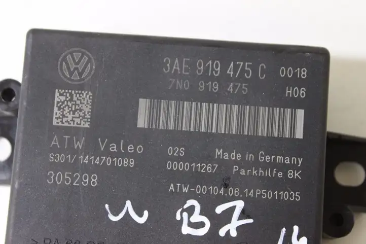 Volkswagen PASSAT B7 (2011 - 2014) 3AE919475C Блок управления парктрониками — фото 2
