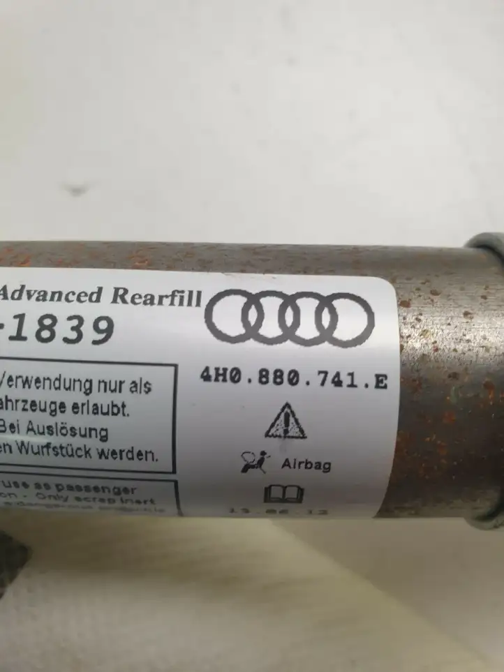 Audi A8 S8 D4 4H (2010 - 2014) 4H0880741E Боковая подушка безопасности шторка — фото 3