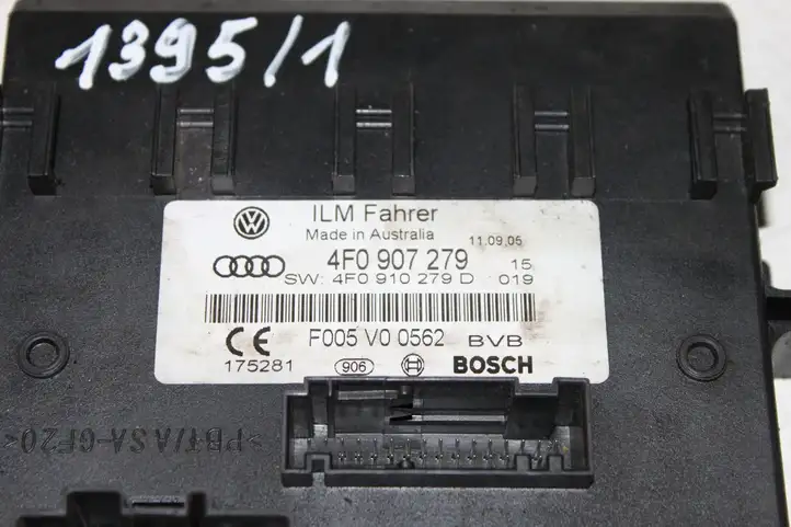 Audi A6 S6 C6 4F (2004 - 2008) 4F0907279 Блок управления электропитанием — фото 3