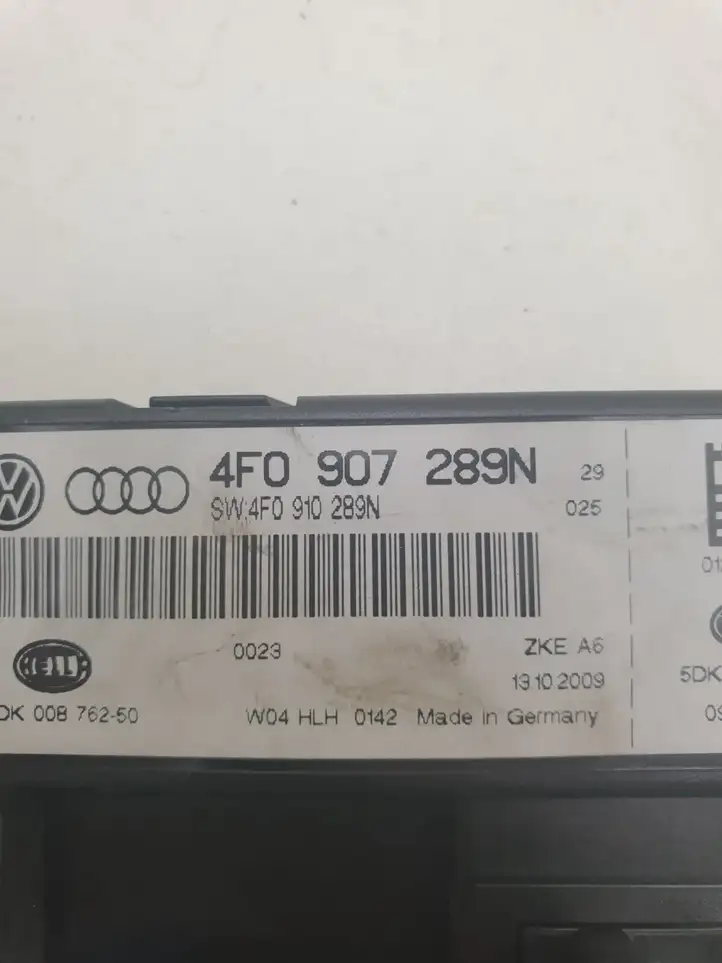 Audi A6 S6 C6 4F (2008 - 2011) 4F0907289N Модуль комфорта — фото 2