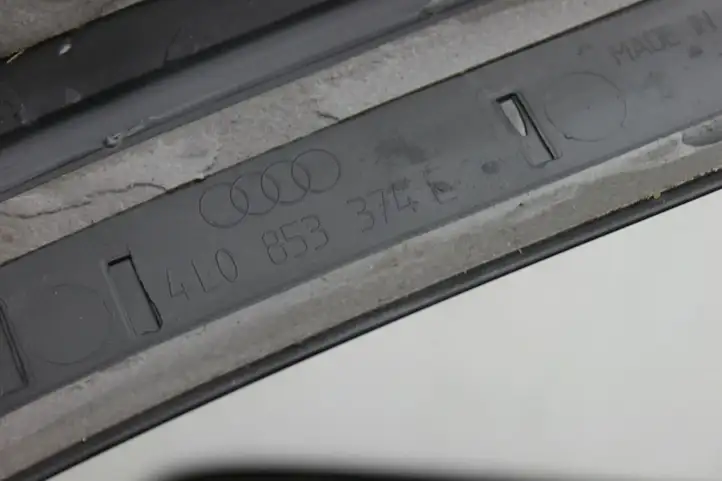 Audi Q7 4L (2009 - 2015) 4L0853373E Внутренняя отделка переднего порога — фото 11