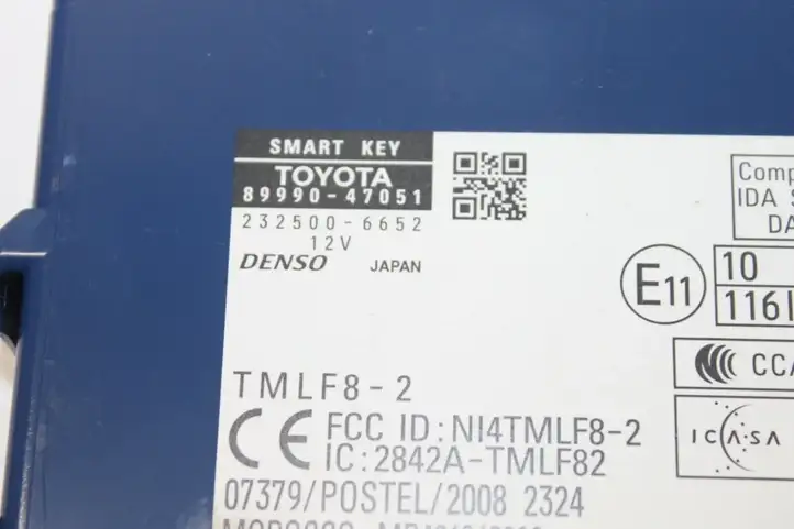 Toyota Prius (XW30) (2009 - 2015) 8999047051 Блок бесключевого доступа — фото 2