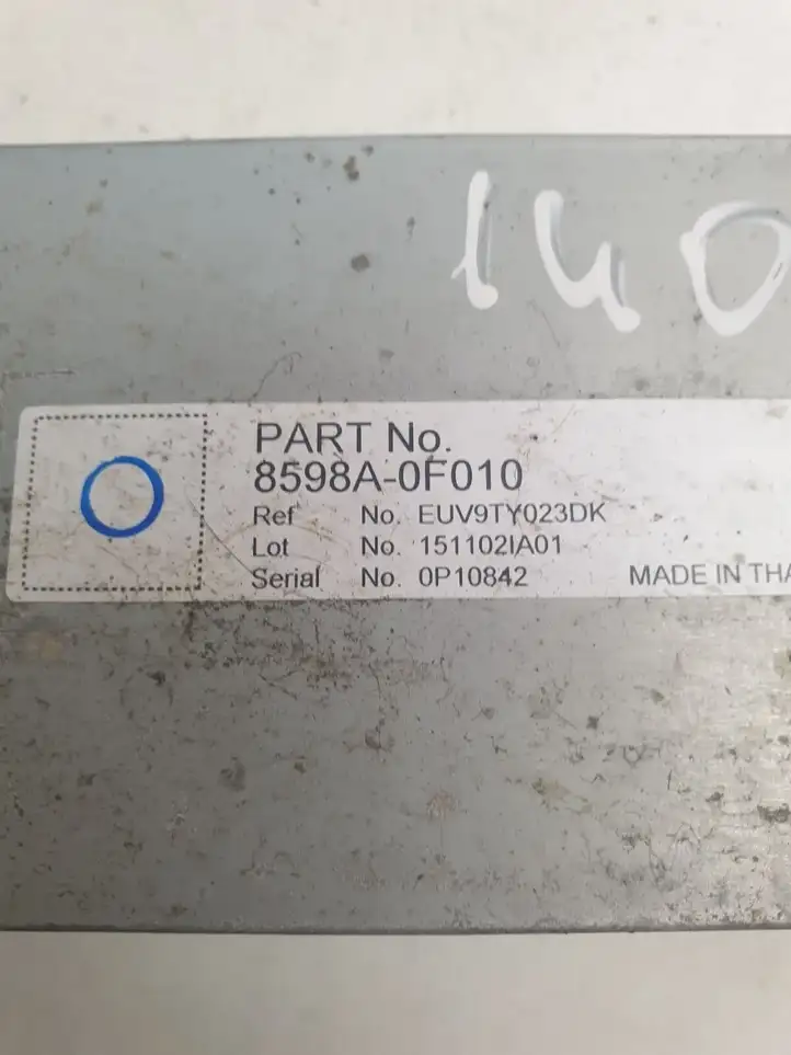 Toyota Verso (2012 - 2015) 8598A0F010 Прочие блоки управления — фото 2