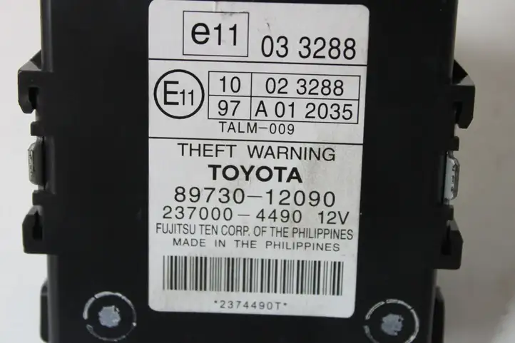 Toyota Auris 150 (2006 - 2012) 8973012090 Блок управления сигнализацией — фото 4