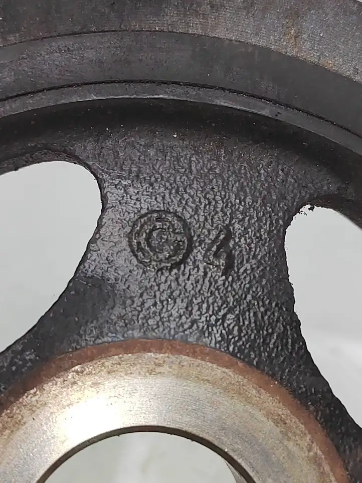 Toyota Avensis T250 (2006 - 2009) 134080R030 Шкив коленчатого вала — фото 7