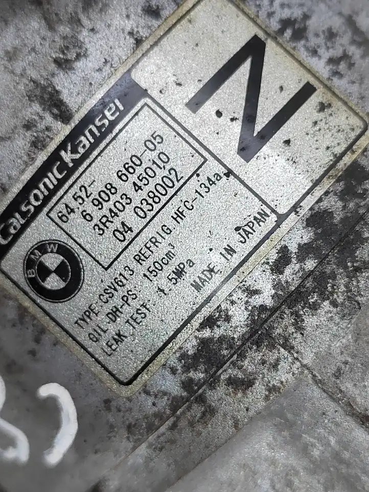 BMW 3 E46 (1998 - 2005) 6908660 Компрессор (насос) кондиционера воздуха — фото 11