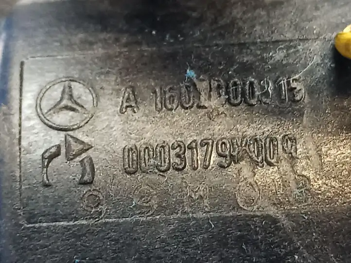 Smart ForTwo I (2000 - 2007) 0003179V009 Шланги системы охлаждения — фото 4