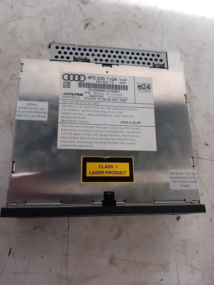 Audi A6 S6 C6 4F (2008 - 2011) 4F0035110A CD/DVD чейнджер — фото 2